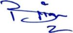 FOOTER SIGNATURE