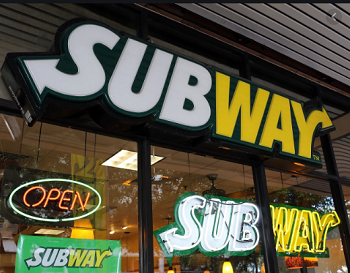 Photograph of SUBWAY store