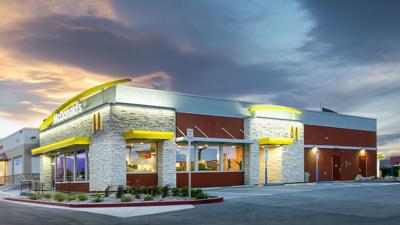 McDonald's restaurant building